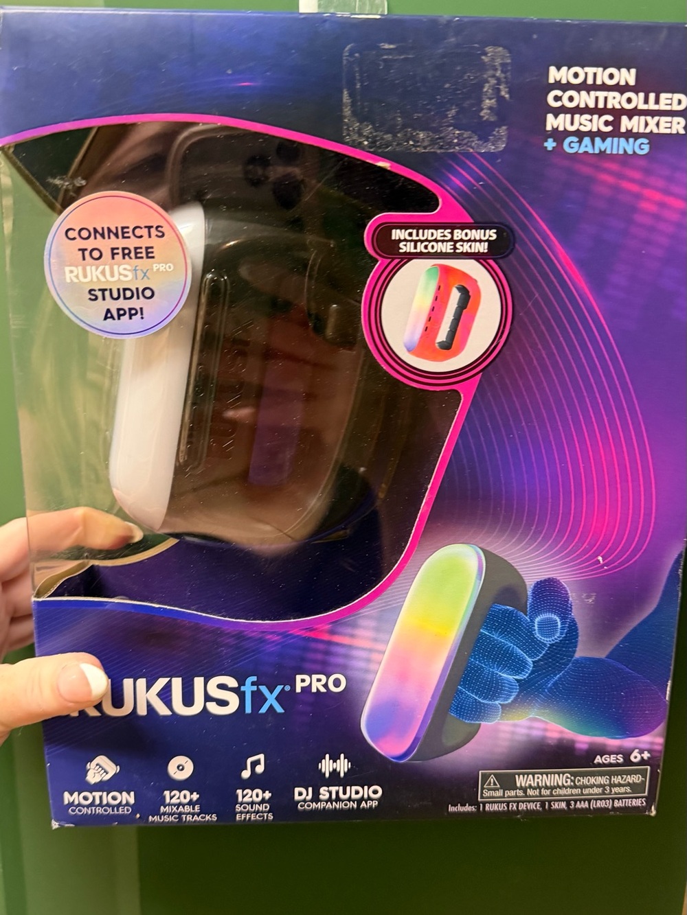 Motion-Controlled Music Mixer - White